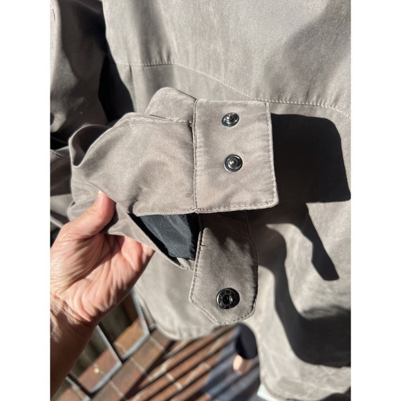 Michael Kors Soft Shell Hooded Jacket Men’s Olive Green Size L - Picture 5 of 11